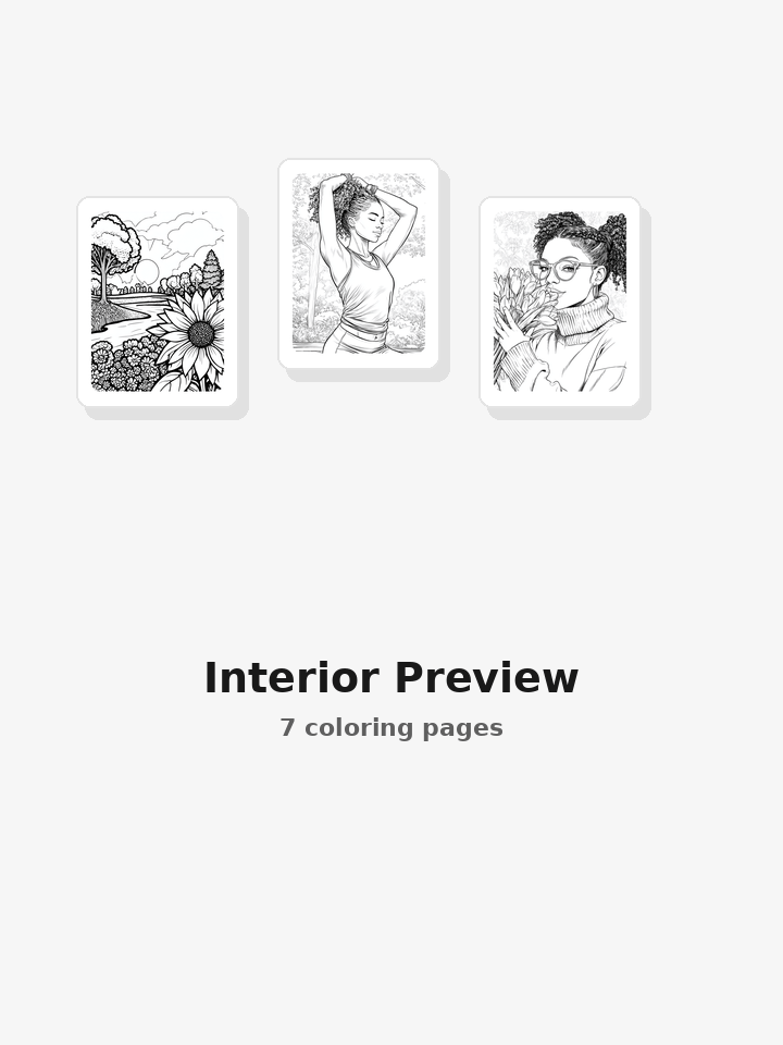 Soft Life in Bloom interior page preview