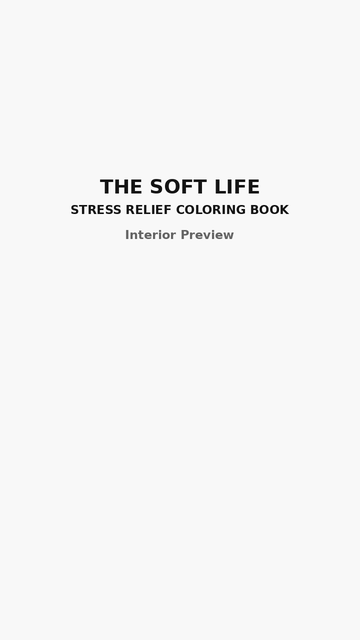 Soft Life Stress Relief interior page preview